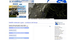 Desktop Screenshot of meteosatonline.it
